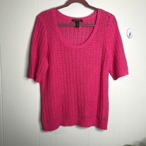 Lauren Ralph Lauren hot pink sweater EUC  sweater